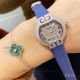 AAA Replica Cartier Tortue Women's Quartz Watch - Stainless Steel Diamond Case Grey Fabric Strap (4)_th.jpg